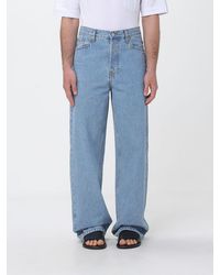 Dries Van Noten - Wide Leg Jeans - Lyst