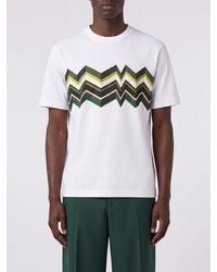 Missoni - Zig-Zag Cotton T-Shirt - Lyst