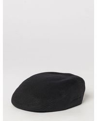 Jacquemus - Pure Virgin Wool Beret With Tone-On-Tone Embroidered Logo - Lyst