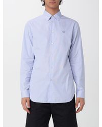 Versace - Camisa Casual De Algodón A Rayas - Lyst