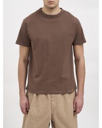 Paura - Basic Cotton T-Shirt - Lyst