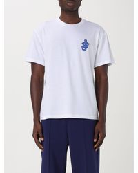 JW Anderson - T-shirt in cotone con logo - Lyst