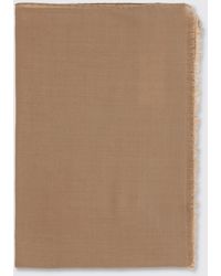 Max Mara - Jacquard Wool And Silk Scarf - Lyst