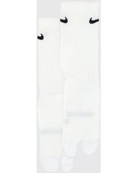 Nike - Everyday Plus "Rift" Ribbed Crew Socks With Swoosh Logo - Lyst