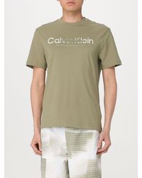 Calvin Klein - T-shirt con logo - Lyst