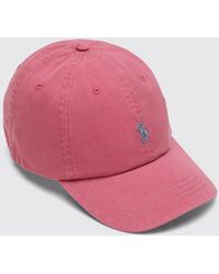 Polo Ralph Lauren - Cotton Baseball Cap With Embroidered Logo - Lyst
