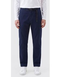 Woolrich - Straight-Leg Cotton Trousers With Drawstring Waist And Slant Pockets - Lyst