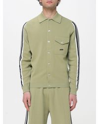 Autry - Polo-Cardigan Mit Streifen Aus Viskosestrick - Lyst