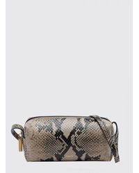KHAITE - Kye Python-Print Calfskin Mini Crossbody Bag - Lyst