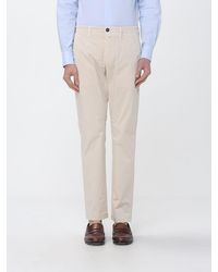 Siviglia - Stretch Cotton Chino Trousers - Lyst