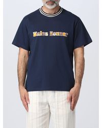 Wales Bonner - T-shirt in cotone - Lyst