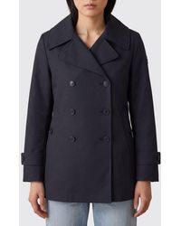 Save The Duck - Double-Breasted Trench Coat - Lyst