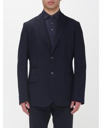 Fay - Wool Single Breasted Blazer - Lyst