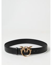 Pinko - Love Birds Leather Belt - Lyst