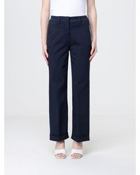 Peuterey - Stretch Cotton Straight Pants - Lyst