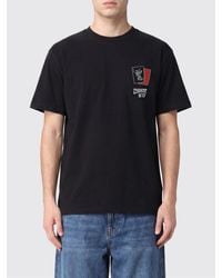Carhartt - Graphic Print Cotton T-Shirt With Contrasting Logo - Lyst