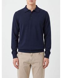 Kangra - Cotton And Silk Polo Shirt - Lyst