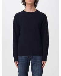 Sebago - Pullover Mit Rundhalsausschnitt Aus Reiner Wolle Und Rippenbündchen - Lyst