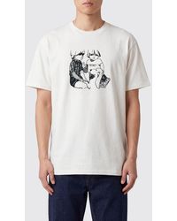 Carhartt - Organic Cotton T-Shirt With Graphic Print And Logo - Lyst