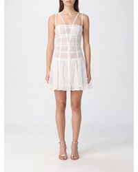 Giovanni bedin - A-Line Bustier Mini Dress - Lyst