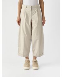 Max Mara - Danza Cropped Cotton Trousers - Lyst
