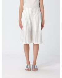 Liu Jo - Tailored Cotton Blend Pants - Lyst