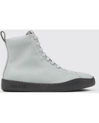 Camper - Peu Touring Grained Leather Ankle Boots - Lyst