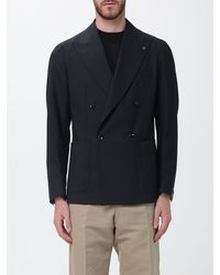 Tagliatore - Double-Breasted Virgin Wool Blazer - Lyst