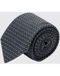 Ferragamo - Gancini Jacquard-Pattern Silk Tie - Lyst
