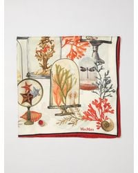 Max Mara - Printed Silk Foulard - Lyst