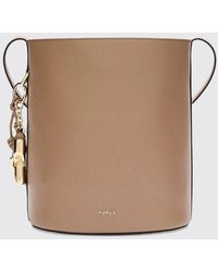 Furla - Roxie S Leather Bucket Bag - Lyst