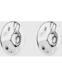 FEDERICA TOSI - Rock 18Kt Plated Bronze Earrings - Lyst