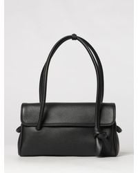 Jacquemus - Le Turismo Grained Calfskin Shoulder Bag With Logo - Lyst