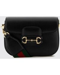 Gucci - Horsebit 1955 Mini Leather Shoulder Bag With Removable Strap - Lyst