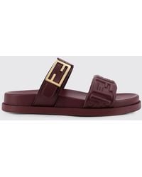 Fendi - Flache Sandalen Damen - Lyst