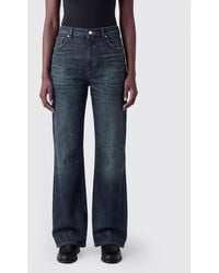 Haikure - Korea High-Waisted Wide-Leg Cotton Jeans - Lyst