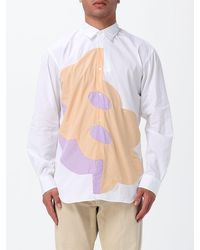 Comme des Garçons - Comme Des Gar&Ccedil	Ons Floral Print Cotton Shirt - Lyst