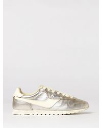 Autry - Windspin Laminated Leather Sneakers - Lyst