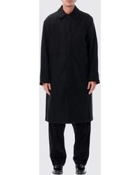 Universal Works - Knee-Length Single-Breasted Wool-Blend Coat With Concealed Closure - Lyst