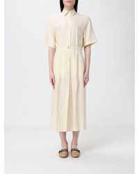 Tela - Linen Blend Chemisier Dress - Lyst