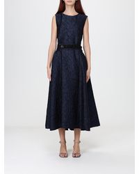 Max Mara - Abito Da Cerimonia Midi A Ruota - Lyst