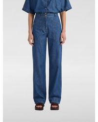 Momoní - Momon&Igrave High-Waisted Straight Leg Jeans - Lyst