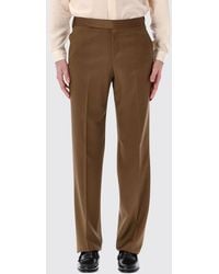 Lardini - Gabardine Tailored Trousers - Lyst