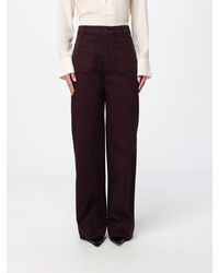 Victoria Beckham - Alina High-Waisted Straight Leg Jeans - Lyst
