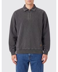 Carhartt - Long-Sleeved Cotton Polo Shirt With Zip Closure - Lyst