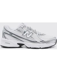 New Balance - 740 Rubber And Mesh Sneakers - Lyst