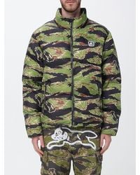 ICECREAM - Tiger Stripe Printed Nylon Puffer Jacket - Lyst