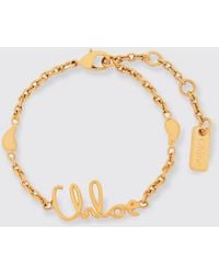 Chloé - Chlo&Eacute Iconic Brass Bracelet - Lyst