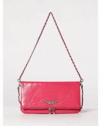 Zadig & Voltaire - Zadig &Amp Voltaire Rock Vintage Effect Leather Pouch By - Lyst