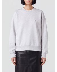 Carhartt - Cotton Crewneck Sweatshirt With Embroidered Logo - Lyst